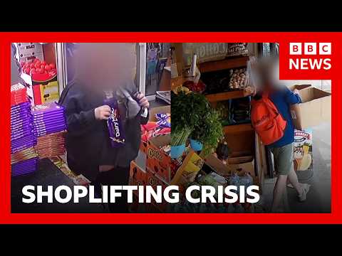 Shoplifting crisis in England and Wales, according to shops and police | BBC News