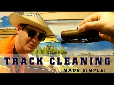 How to Clean Model Railroad Track The Easy Way