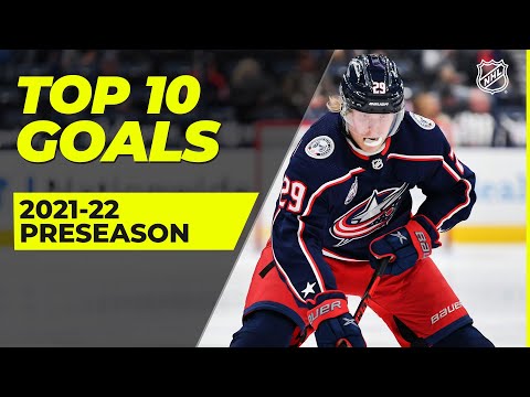 Os 10 principais gols da pré-temporada da NHL 2021-22