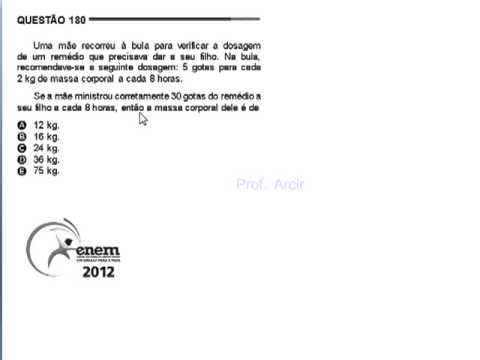 Proporcão GDP Enem 2012 Exerc 180