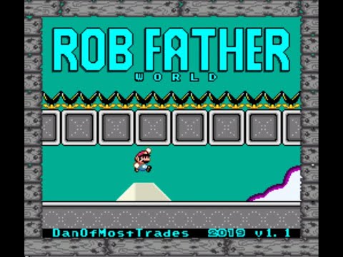 Robfather World - Super Mario World ROM Hack - Full Game 100%