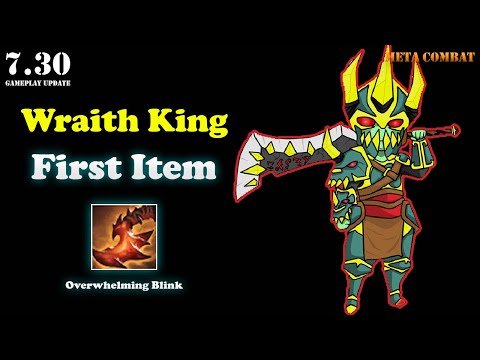 Wraith King Mid is No Joke 【FIRST ITEM OVERWHELMING BLINK】