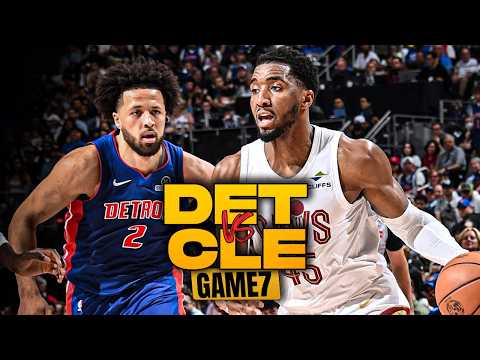 Detroit Pistons vs Cleveland Cavaliers Game 7 Full Highlights | 2026 ECSF | FreeDawkins