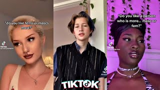 "Are you into feminine or masculine girls?|TikTok Compilation