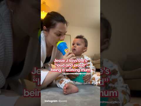 Jessie J puts on a show with son Sky