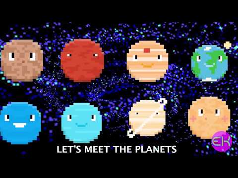 Instrumental Planets Song | 8-bit | Elektro Kids