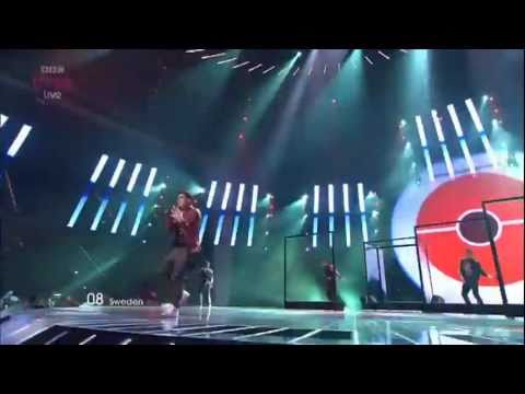 Sweden: "Popular", Eric Saade - Eurovision Song Contest Semi Final 2011 - BBC Three