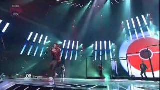 Sweden: &quot;Popular&quot;, Eric Saade - Eurovision Song Contest Semi Final 2011 - BBC Three