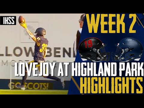 Epic Texas High School Football Showdown: Highland Park vs Lovejoy Highlights