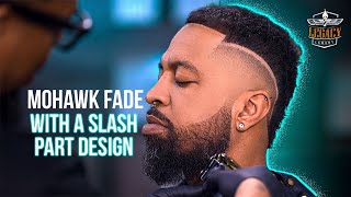 🔥 Mohawk & Design Mastery: Step-by-Step Barber Tutorial! Precision Fades Technique