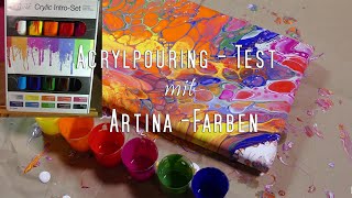 Tutorial - Artina Farbtest  - Acrylicpouring | Bild 28