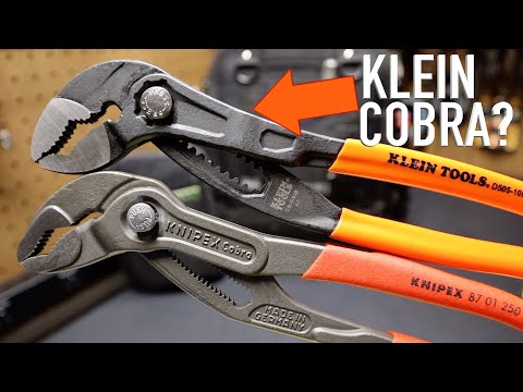 NEW Klein Tools Cobra Pliers vs Knipex