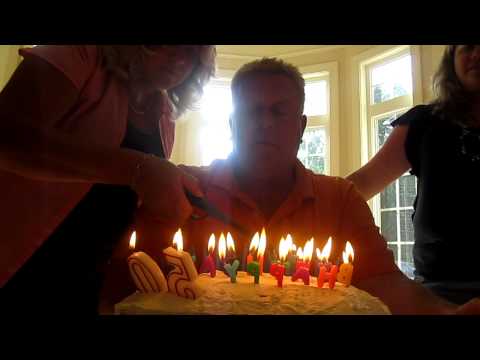 50 Candles + Fire = One Hot Cake!