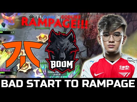 BAD START TO RAMPAGE - GABBI GODLIKE VS YOPAJ ARMEL DOTA 2