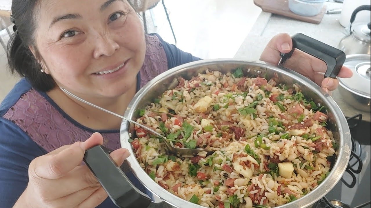 FIZ BAIÃO DE DOIS | prato típico do Nordeste | e conversando