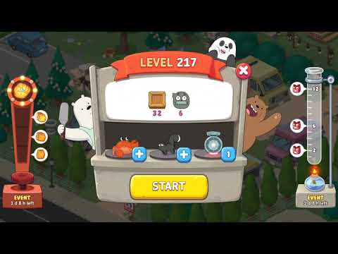 We Bare Bears, Match3 Repairs - Level 217