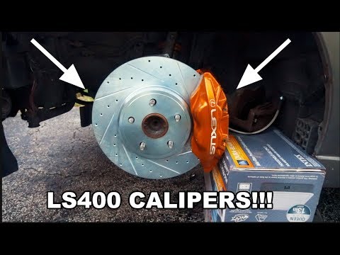 Big Brake Upgrade: LS400 Brake Conversion On IS300!!!