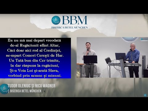Tudor Oleniuc și Nicu Wagner - Voi rezidi altarul | Biserica Betel München