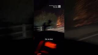 Harrowing escape from the Sicily wildfires