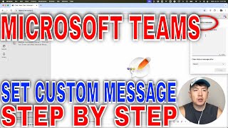 ✅  How To Set Custom Status Message In Microsoft🔴