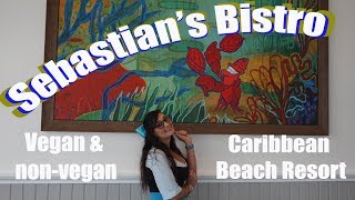 Vegan and non-vegan taste test - Sebastian's Bistro - Caribbean Beach Resort - Walt Disney World