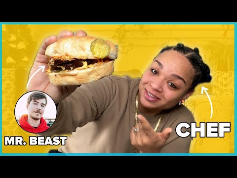 プロのシェフのレビュー Mr.ビーストバーガー (Professional Chef Reviews Mr. Beast Burger)