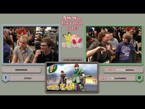 AITC - Critter + MRRRRRRR vs Sethlon + Lunchables - Losers Semifinals Smash 4