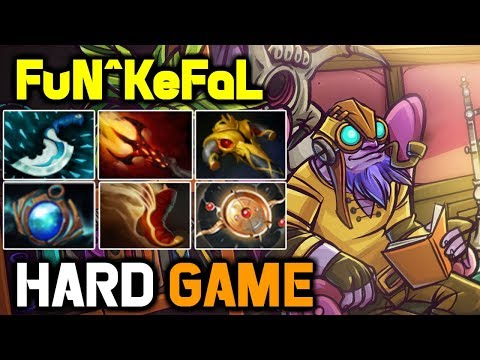 Funkefal First Pick Tinker vs Zeus mid + Resolution Monkey King HARD GAME