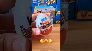 Asmr kinder chocolate toy surprise #kinderchocolate #unboxing #relaxing