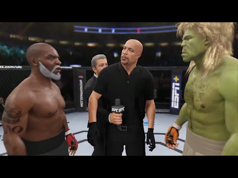 UFC 4 - Old Mike Tyson vs. Retro Hulk - Boxing Stars