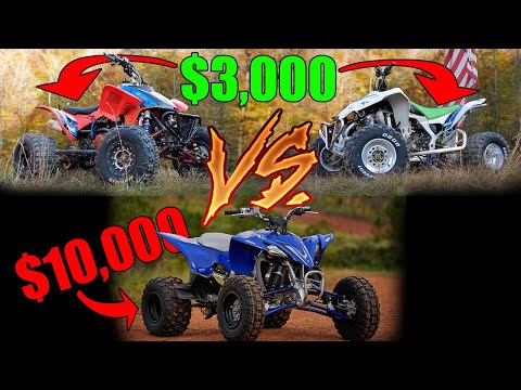 We Bought Used Quads For $3K and Compared Them To a Brand New YFZ450R - Top Quad S1 E1