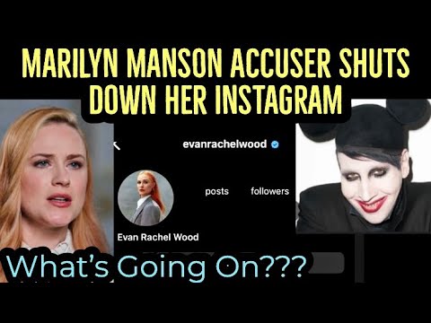 Evan SHUTS DOWN HER INSTAGRAM! WHAT’S GOING ON with the MARILYN MANSON HOAXER ???