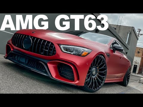 CRAZY TRANSFORMATION MERCEDES AMG GT63, SHOOTING FLAMES WITH ALESSO'S LAMBORGHINI. Video