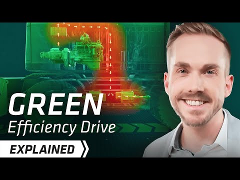 Green Efficiency Drive - die neue Antriebstechnologie des SENNEBOGEN 735 Electric Drive (Englisch)