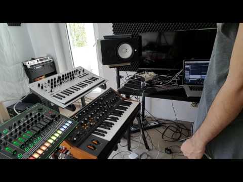 Mark Tarmonea - working on "Take" 21.04.2017