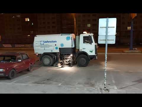 Вакуумная подметально-уборочная машина на базе МаЗ