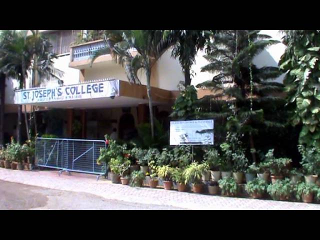 St Joseph's PG College video #1