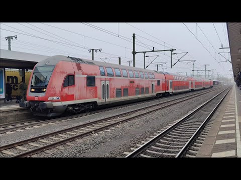 114 036 mit RE5 von Frankfurt Hbf nach Bebra