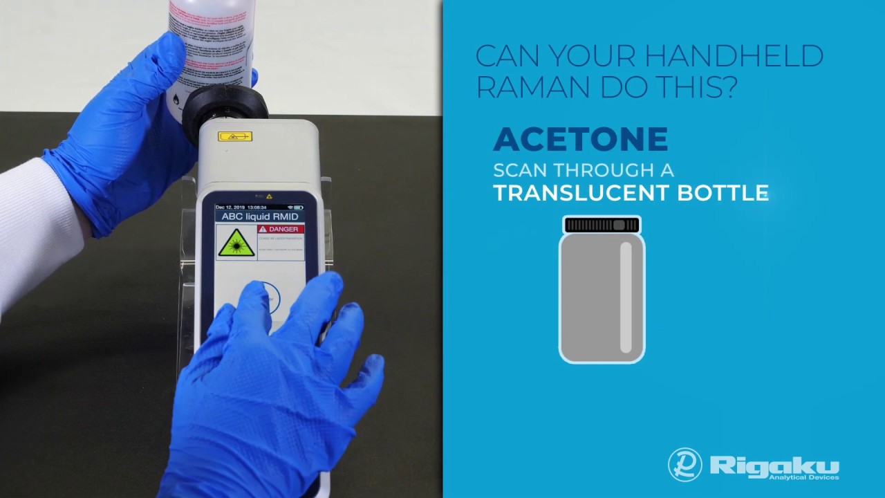 Can Your Handheld Raman Do This?  Analyze Through Various Packaging