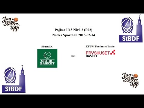 Skuru IK (P02) mot KFUM Fryshuset - 2015-02-14