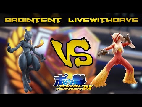 FT5 vs LiveWithDave | Shadow Mewtwo vs Blaziken Pokken Tournament DX