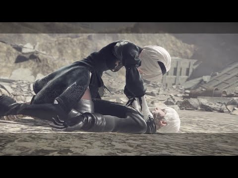 NieR Automata, walkthrough part 11 ending A