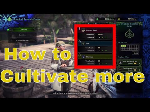 Monster hunter world How to Unlock More Slots at the Farm how to cultivate more items guide