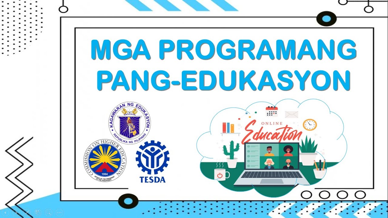 Mga Programang Pang Edukasyon || Araling Panlipunan 4