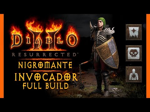 BUILD COMPLETA - NIGROMANTE DE INVOCACIÓN - DIABLO 2 RESURRECTED en ESPAÑOL