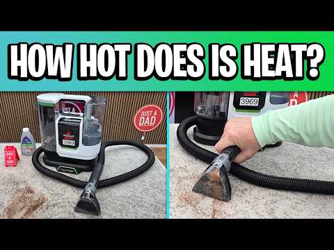 BISSELL® Little Green® Proheat® Pet, Portable Deep Cleaner with Heated Cleaning Technology, Self-Cleaning Tough Stain Tool and Pet Pro Oxy Triple Action Formula Included, 3969 video review thumbnail