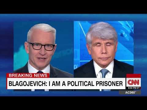 Anderson Cooper on Rod Blagojevich claim Just nuts