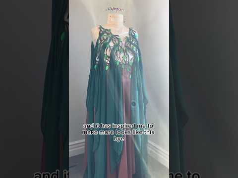 Making An Enchanted Forest Dress Of Your Dreams!