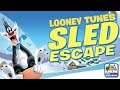 Looney Tunes Sled Escape Tear Up The Slopes With Sylvester WB Kids Games