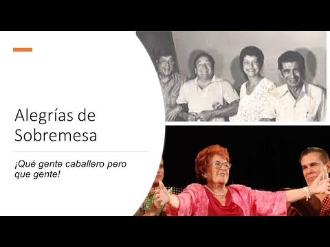 Alegrias de Sobremesa Programa 3